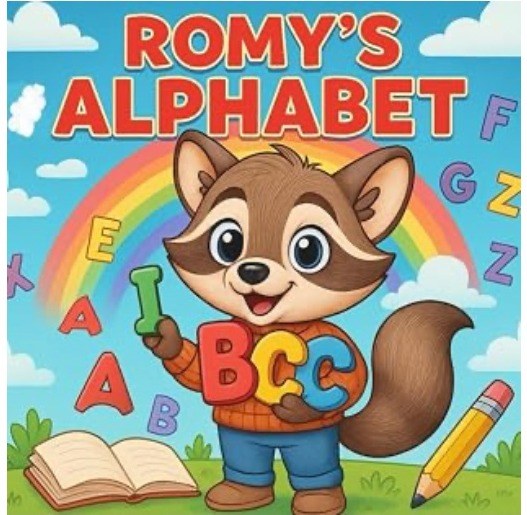 Romy's Alphabet A Fun and Colorful ABC book cover