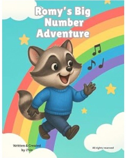 Romy's Big Number Adventure book cover