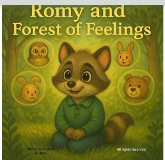 Romy and the Forest of Feelings book cover