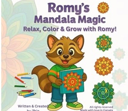 Romy's Mandala Magic book cover
