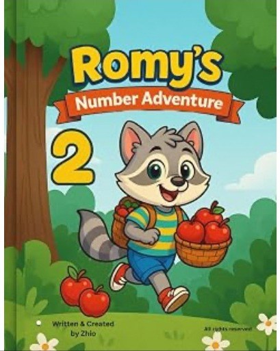 Romy's Number Adventure book cover